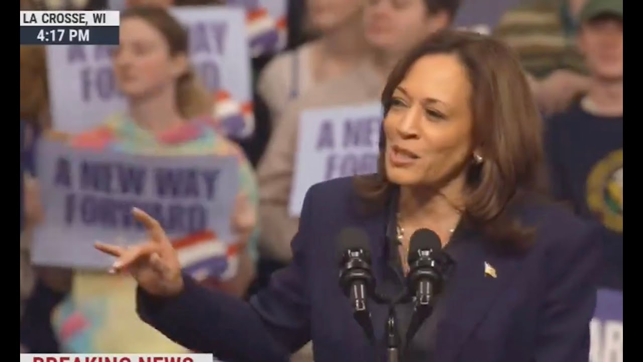 MUST-SEE: Kamala SHUTS DOWN pro-Trump heckler at rally