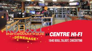 Stereo+ Roussel Informatique Saguenay video Saguenay computer repair Stereo+ Roussel Informatique Saguenay video