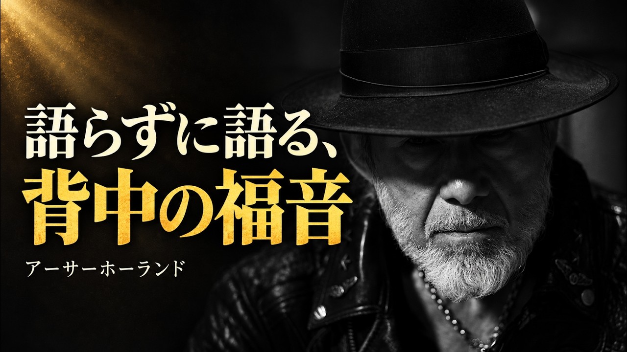 語らずに語る、背中の福音