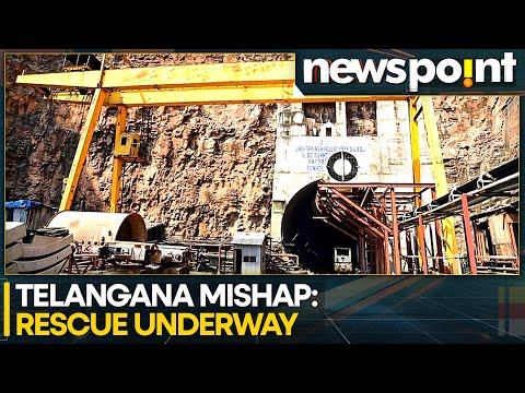 Telangana Tunnel Collapse: Rescue Operation Intensifies As 8 Workers Remain Trapped | WION Newspoint