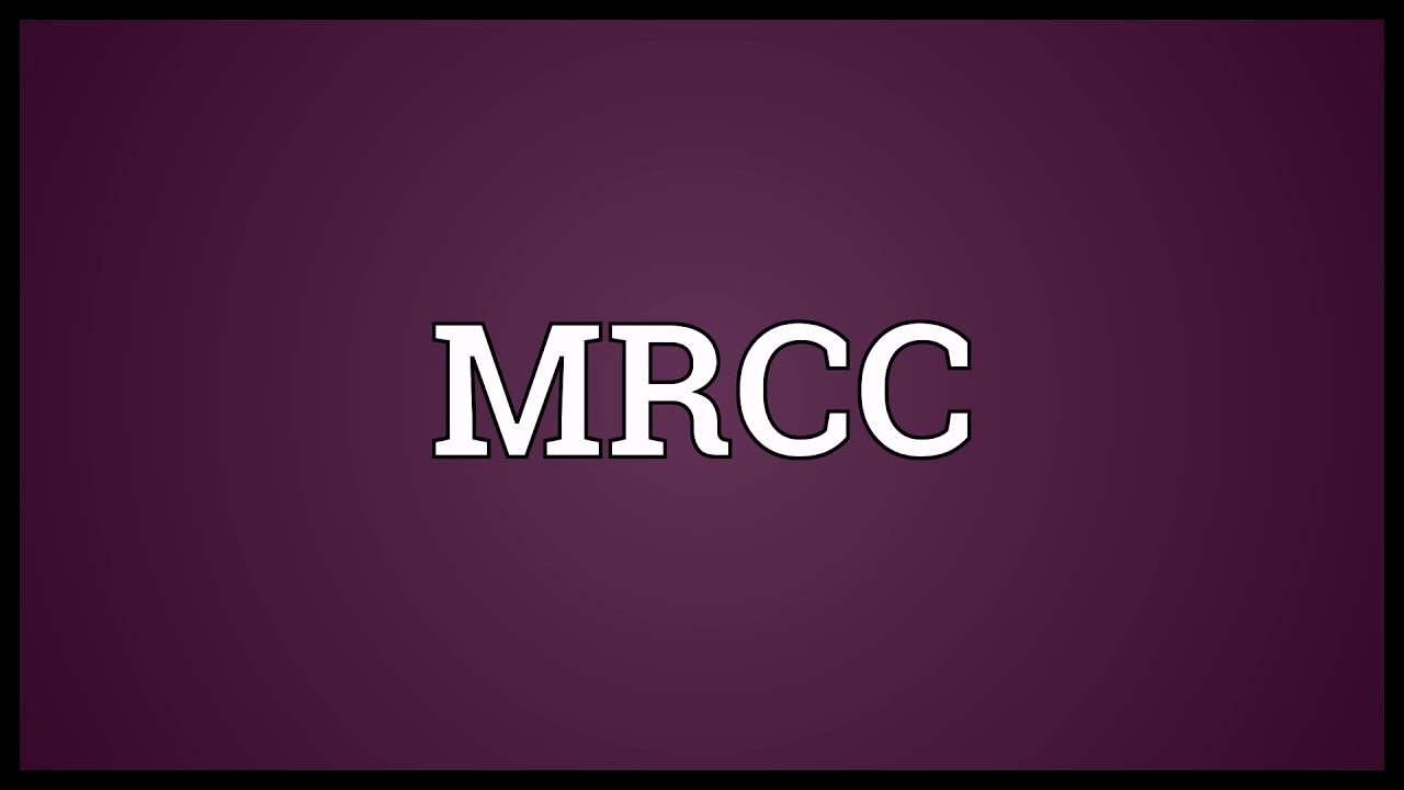 MRCC Meaning | Wordogram