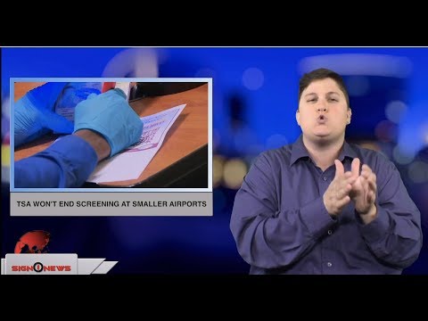 TSA won’t end screening at smaller airports (ASL - 9.6.18)