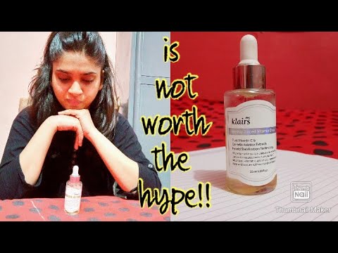 Klairs freshly juiced vitamin c drop honest review||It...