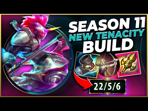 *SEASON 11* NEW ITEM 100% TENACITY BUILD IS COMPLETELY IMPOSSIBLE TO COUNTER! - League of Legends