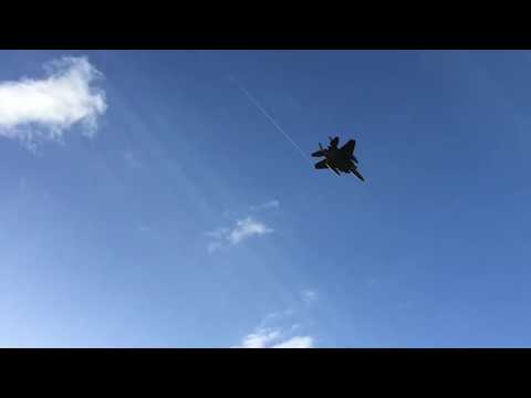 USAF F-15's Low Level @ Mach Loop (17/01/19)