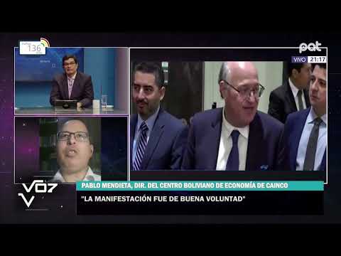 Pablo Mendieta, director of the Bolivian Center for Economics of CAINCO