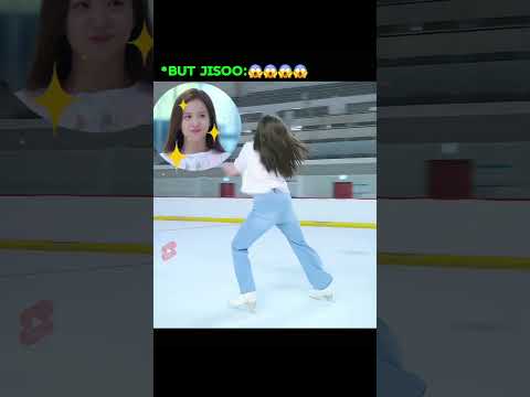 Jisoo's ice skating skills in the movie are amazing!!🤩🤩😱😱 #blackpink