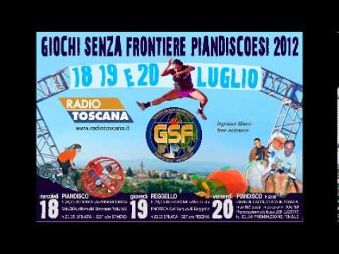 radio toscana   intervista daniele bonino giochi senza frontiere pds 2012
