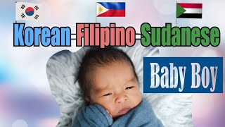 Our Blasian Baby Boy | Korean Filipino Sudanese Canadian | Baby #3| Mixed Race Family