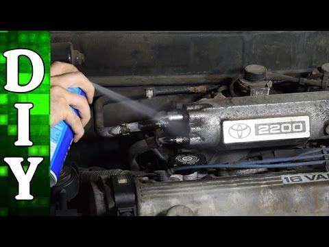 How to Find a Vacuum Leak - Water, Propane, Starting Fluid Methods