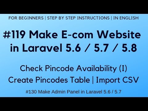 7 Make Admin Panel in Laravel 5 6 | Display Error Message on Login Failure | Logout Process