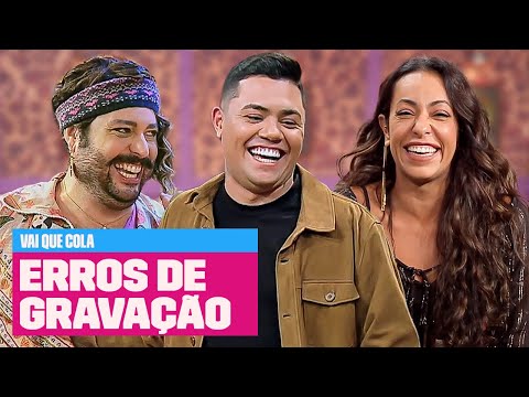 Confira os ERROS de GRAVAÇÃO da quarta semana da NOVA TEMPORADA 💥 | Vai Que Cola | Multishow