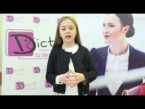Felicia Scobioală - Cursantă la Dicție cu Vera Nastasiu