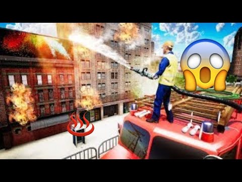 New York City FireFighter Truck Simulator 2020   Firefighter Rescue Emergency GamePlay HD