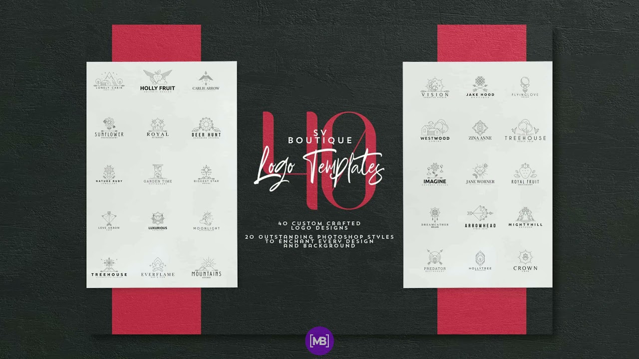 Mega Bundle – 600 Logo Templates