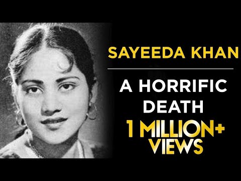 Double Murder In Bollywood | The Tragic End of Sayeeda Khan | Tabassum Talkies