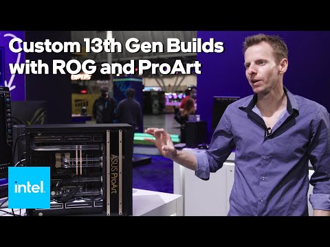 Intel 13th Gen x Asus at PAX East: Custom ROG and ProArt Builds Make a Splash | Talking Tech