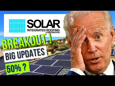 SIRC Solar Integrated Roofing Corp - SIRC Stock is a BUY NOW? - Stock Ready to Explode