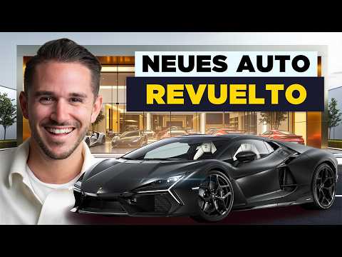 MEIN NEUES AUTO 🤯 Ich hole den Lamborghini Revuelto ab! 🚀