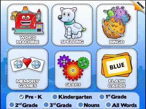 Sight Words Learning Games & R Video