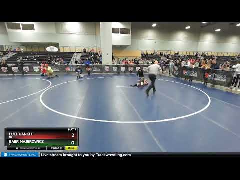 62 Lbs Cons. Round 4 - Luci Tiankee, NJ Vs Baer Majerowicz, IL 7e89