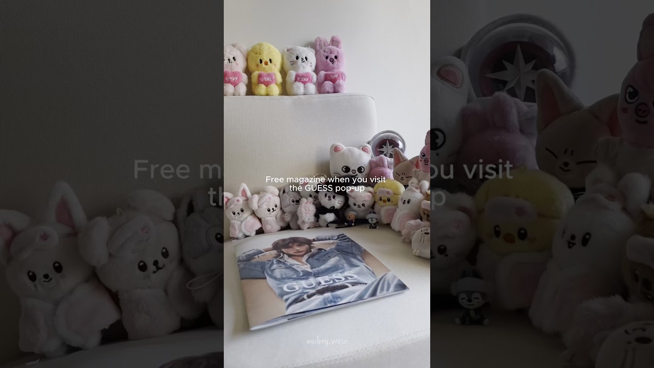 Hyunjin’s photoshoot with Guess is amazing, how is it possible to be that handsome? 🥹🩷