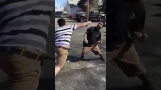 Ontario Oregon street fight
