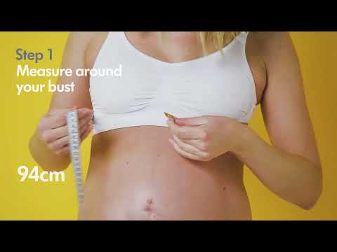 How to choose the right size maternity bra