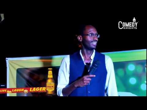 Herve Kimenyi Performance in LIVE LAUGH LAGER Comedy Show at La Poet Bar