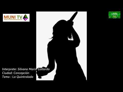 Concursante festival Silvana marin Gallardo   la Quintralada