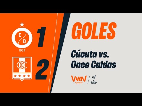 Cúcuta vs. Once Caldas (goles) | Liga BetPlay Dimayor 2026-1 | Fecha 1