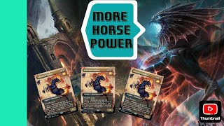 Neigh Sayers though this was to much Horse Power  (MTGA Pioneer)