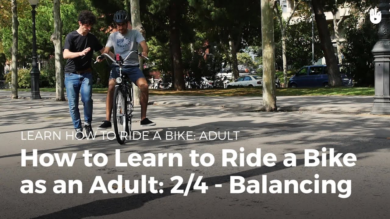 how to learn how to ride a bike as an adult