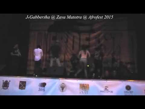 J-Gabbersha - African dance during our concert @ Afrofest 2015