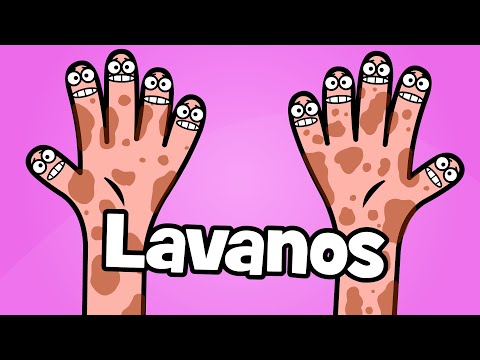 Lávate las manos Canción infantil | Lávanos | Hurra Canciones Infantiles - hábitos saludables