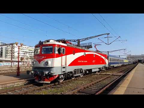 IR 1633 cu EA 268 plecând din București Nord.