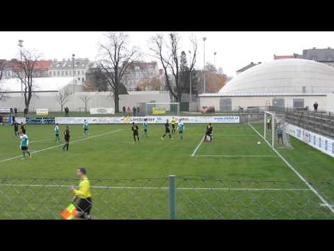 23.11.2013 Post SV - Gersthofer SV Elfmeter zum 3:0 Wiener Stadtliga