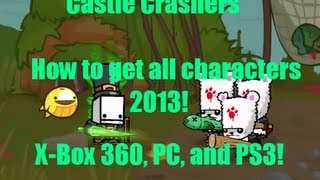 Castle Crashers How To Get All Characters For Xbox One/360 PS3/PS4, PC and Switch