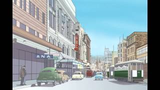 Painting 'GPO Tram Terminus'