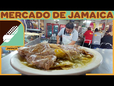 Mercado de JAMAICA - Metro Jamaica y su comida callejera CDMX