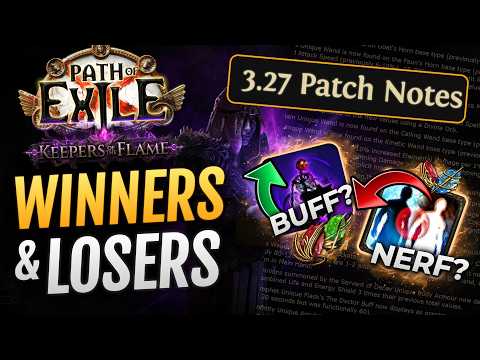 [PoE 3.27] WINNERS & LOSERS in 3.27 - New League Patch Notes TL;DR Analysis for Path of Exile