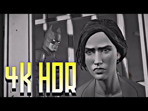 Batman Saves Iman Avesta From Riddler Scene | Batman: The Enemy Within