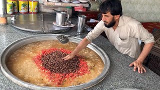 KABULI PULAO RECIPE | Original 40+ KG Afghani Meat Pulau Prepared | Street Food Qabili Plav Recipe