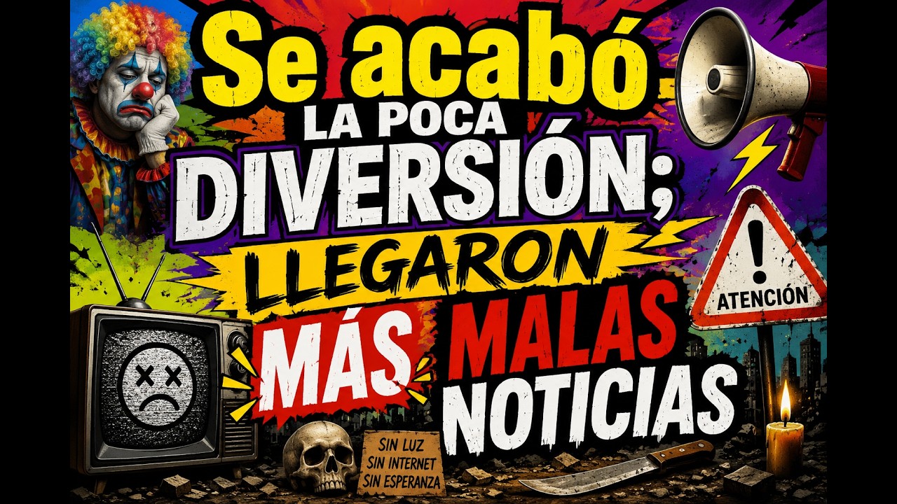 Se acabó la poca diversión; llegaron más malas noticias