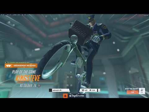 20K DMG! POTG! GALE THE BEST SOLDIER 76 IN THE WORLD! OVERWATCH 2 SEASON 8 GAMEPLAY