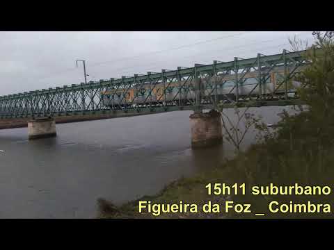 Comboios em Lares - 19out20 - Linha do Oeste