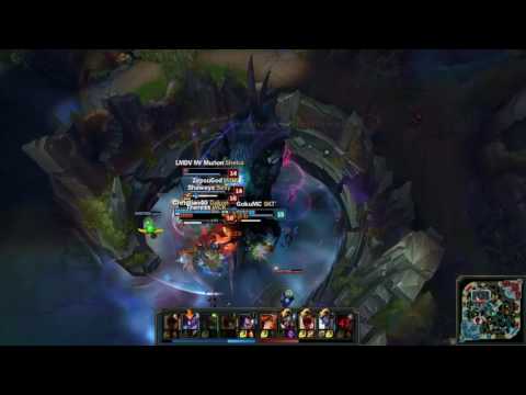 Kha'Zix Jungle Two Baron Steals  | League Of Legends