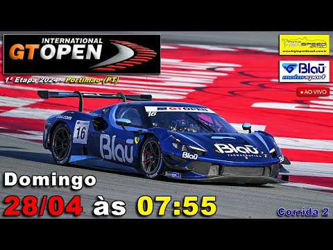 🔴 INTERNATIONAL GT OPEN | Corrida 2 | 1ª Etapa 2024 | Portimão (PT) | Ao Vivo