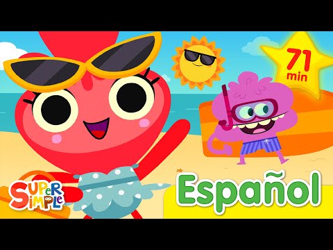 Para La Playa Y Más | Canciones Infantiles De Verano | Super Simple Español