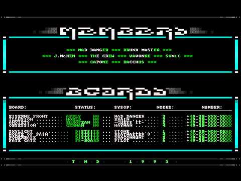 Razor 1911 - TMD Intro #1 (DOS) 1995